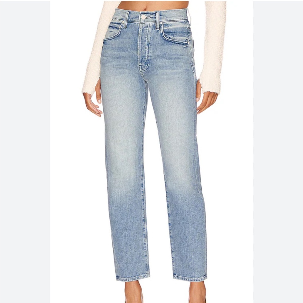 Mother high waisted hiker hover jeans